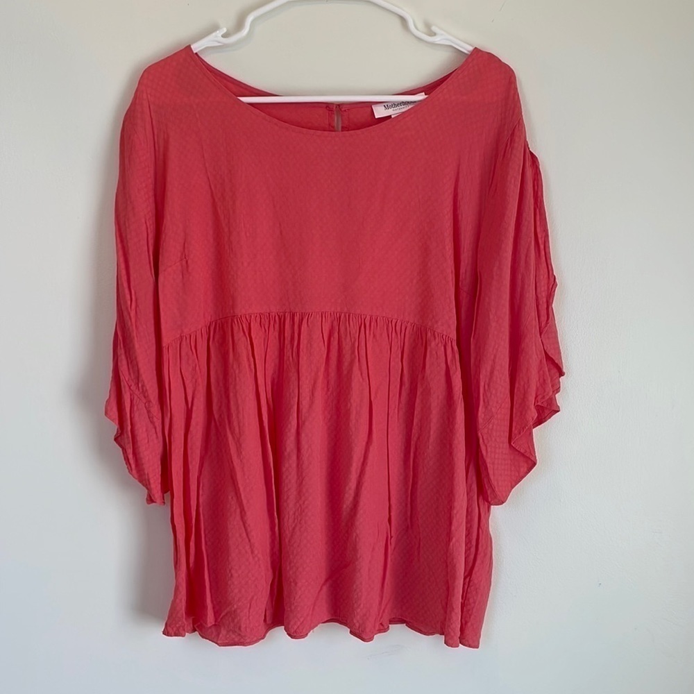 Motherhood Maternity pink blouse
